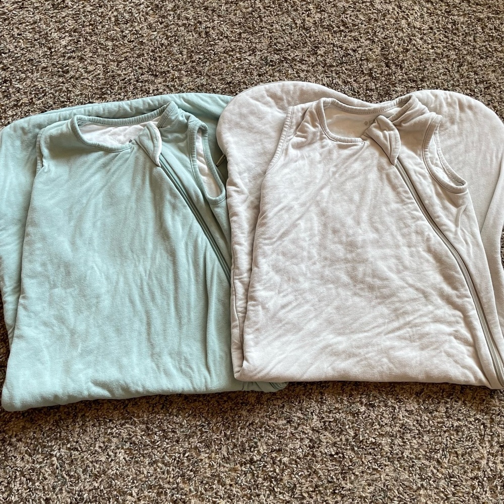 2 Kyte Baby Sleep Sacks 1.0 TOG 6-18 months